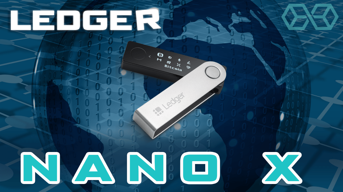 Portefeuille matériel crypto Ledger Nano X